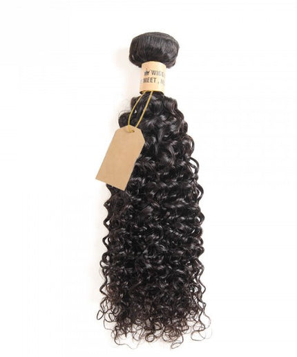 Curly Wave Weave Virgin Human Hair Weave Bundle Deals