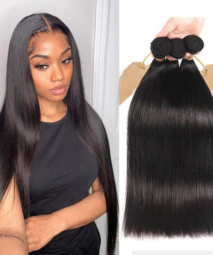 Human Virgin Hair Straight 3 Bundles 100% Virgin Hair