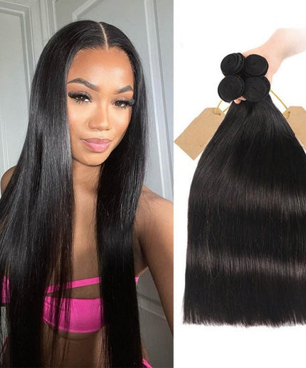 4 Bundles Straight Human Virgin Hair Cheap Hair