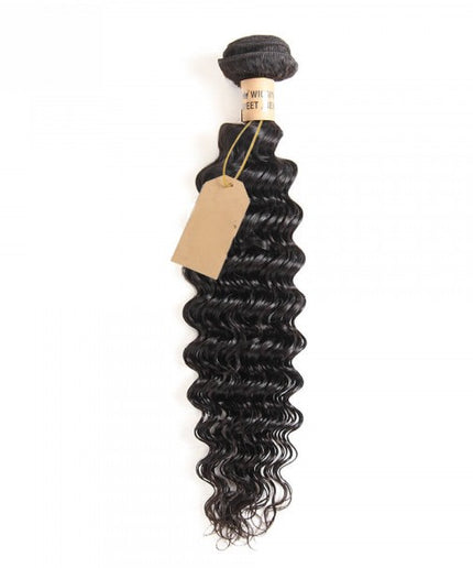 Virgin Hair Deep Wave Human Virgin Hair 1 Bundle