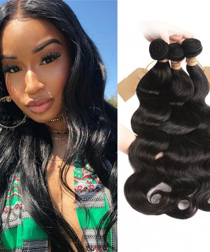 Peruvian Human Hair Body Wave Weave 3 Bundles Virgin Hair