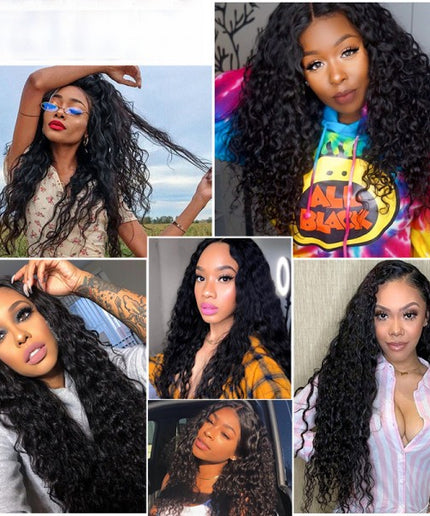 Virgin Natural Wave Hair Cheap Water Wave Human Hair 3 Bundles