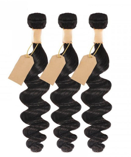 Loose Wave Weave Human Virgin Hair 3 Bundles Hair