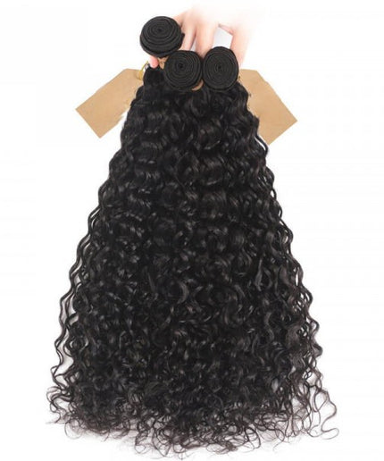 Virgin Natural Wave Hair Cheap Water Wave Human Hair 3 Bundles