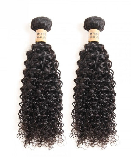 2 Bundles Virgin Curly Weave Human Hair Bundles Of Hair