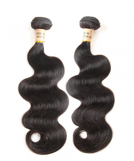 Virgin Hair Body Wave 2 Bundles 100% Human Hair Wave