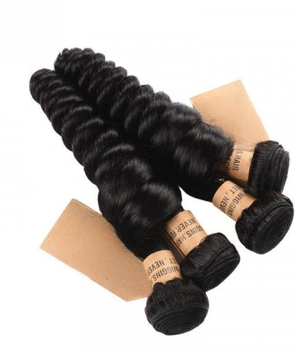 Human Hair Weave Loose Wave 4 Bundles Hair Bundles