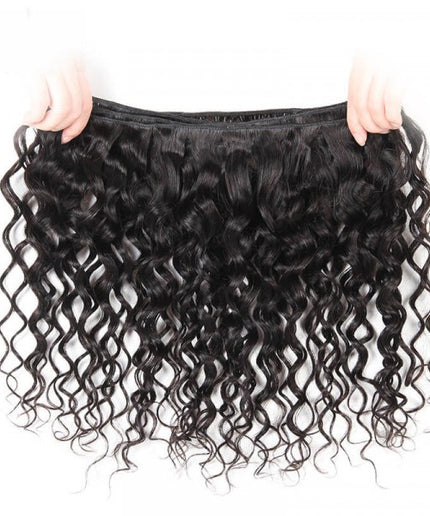 Natural Wave 2 Bundles Human Virgin Hair Wavy Water Wave