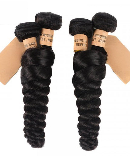 Human Hair Weave Loose Wave 4 Bundles Hair Bundles