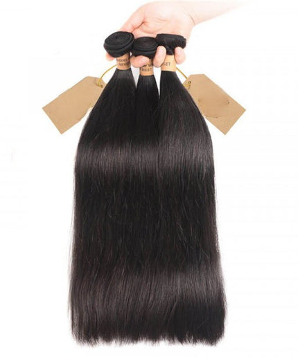 Human Virgin Hair Straight 3 Bundles 100% Virgin Hair