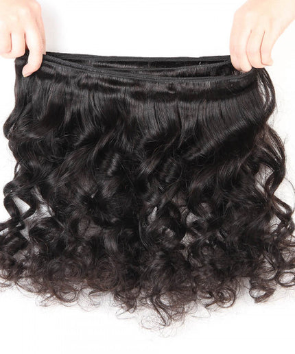 Loose Wave Human Virgin Hair Weft 2pcs/pack Wholesale Hair