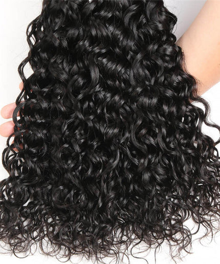 Natural Wave 2 Bundles Human Virgin Hair Wavy Water Wave