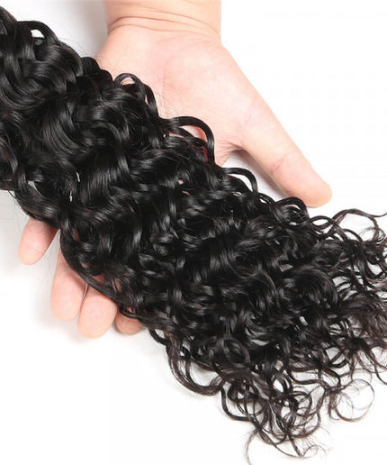 Natural Wave 2 Bundles Human Virgin Hair Wavy Water Wave